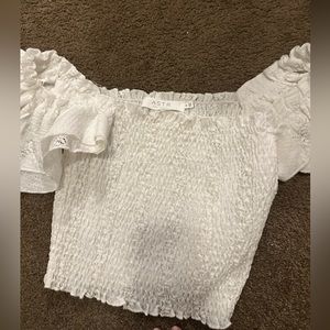 ASTR. White Short sleeve top